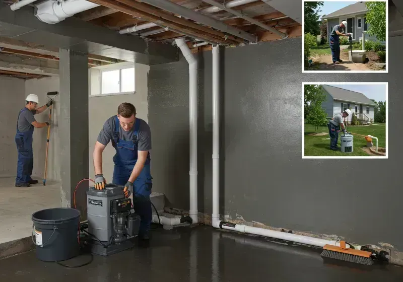 Basement Waterproofing and Flood Prevention process in Granger, IN